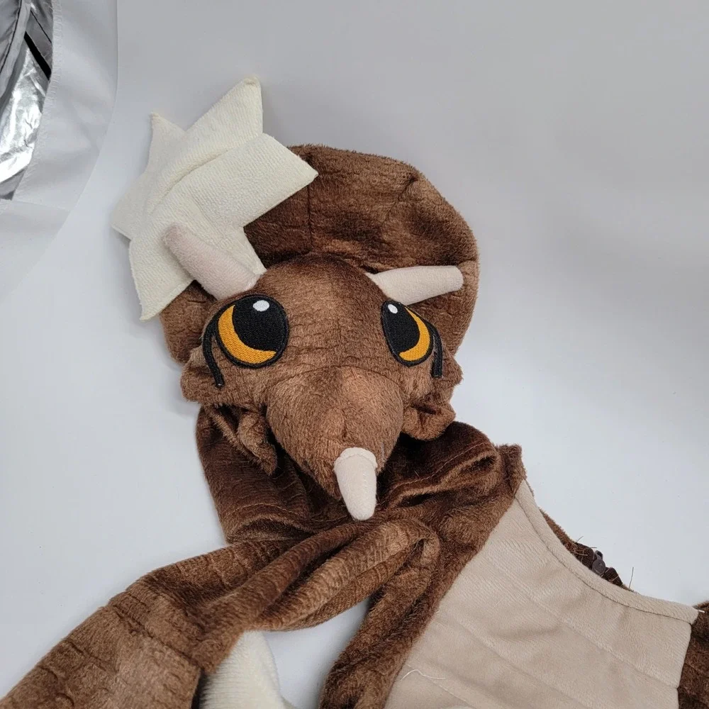 3 Month Hatching Triceratops Costume Dinosaur Egg Costume for Baby, Halloween
